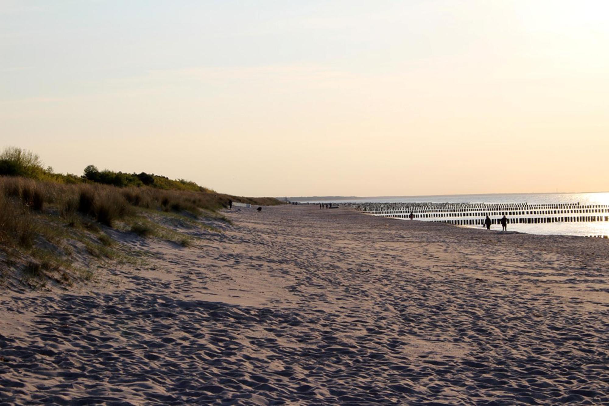 Achtern Diek Haus 12A Wohnung 7 Zingst Esterno foto